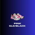 PINK GLO/BLACK